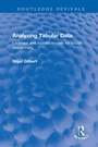 Cover: Analyzing Tabular Data - Routledge
