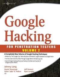 Abbildung von: Google Hacking for Penetration Testers - Syngress