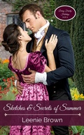 Cover: Sketches and Secrets of Summer (Darcy Family Holidays, #4) - Leenie B Books