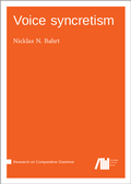 Cover: Voice syncretism - Language Science Press