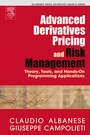 Cover: Advanced Derivatives Pricing and Risk Management - Academic Press