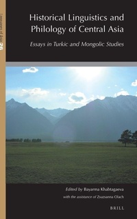 Abbildung von: Historical Linguistics and Philology of Central Asia - Brill