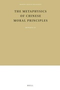 Cover: The Metaphysics of Chinese Moral Principles - Brill