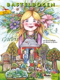 Cover: Garten basteln Kinder 6+ Bastelbogen Ausschneidebogen - Atelier Color