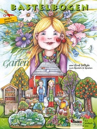 Abbildung von: Garten Bastelbogen - Atelier Color