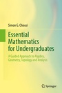 Cover: Essential Mathematics for Undergraduates - Springer