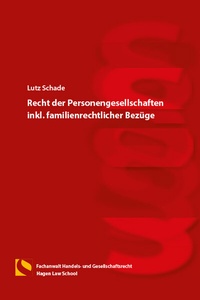Abbildung von: Recht der Personengesellschaften inkl. familienrechtlicher Bezüge - Hagener Wissenschaftsverlag