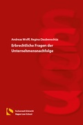 Cover: Erbrechtliche Fragen der Unternehmensnachfolge - Hagener Wissenschaftsverlag