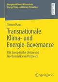 Cover: Transnationale Klima- und Energie-Governance - Springer VS
