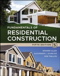 Cover: Fundamentals of Residential Construction - Wiley