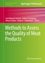 Cover: Methods to Assess the Quality of Meat Products - Humana