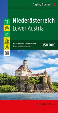 Abbildung von: Niederösterreich, Straßen- und Freizeitkarte 1:150.000, freytag & berndt - Freytag-Berndt und ARTARIA