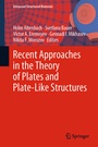 Cover: Recent Approaches in the Theory of Plates and Plate-Like Structures - Springer