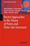 Cover: Recent Approaches in the Theory of Plates and Plate-Like Structures - Springer