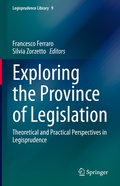 Cover: Exploring the Province of Legislation - Springer