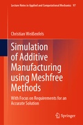 Cover: Simulation of Additive Manufacturing using Meshfree Methods - Springer
