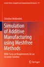 Cover: Simulation of Additive Manufacturing using Meshfree Methods - Springer