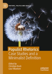 Enlarge image Cover: Populist Rhetorics - Palgrave Macmillan