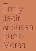 Cover: Emily Jacir & Susan Buck-Morss - Hatje Cantz Verlag