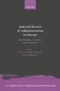 Cover: Judicial Review of Administration in Europe - OUP eBook