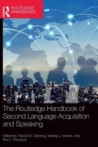 Enlarge image Cover: The Routledge Handbook of Second Language Acquisition and Speaking - Routledge