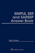 Cover: Simple, Sep, and Sarsep Answer Book - Wolters Kluwer Law & Business