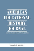 Cover: American Educational History Journal Vol 48 Issue 1 & 2 - Information Age Publishing