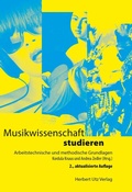 Cover: Musikwissenschaft studieren - utzverlag GmbH