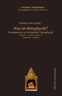 Cover: Was ist Metaphysik? - Editiones Scholasticae