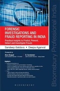 Cover: Forensic Investigations and Fraud Reporting in India - Bloomsbury Publishing India Pvt Ltd