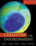 Cover: Chemistry of the Environment - Academic Press