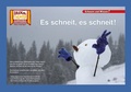 Cover: Es schneit, es schneit! / Kamishibai Bildkarten - Hase und Igel Verlag