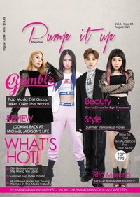 Abbildung von: Pump it up Magazine - K-Pop Sensation RUMBLE G - August 2021 - IngramSpark