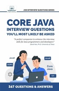 Cover: Core Java Interview Questions You'll Most Likely Be Asked - Vibrant Publishers