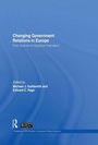 Cover: Changing Government Relations in Europe - Routledge