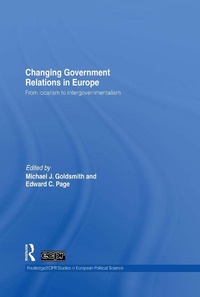 Abbildung von: Changing Government Relations in Europe - Routledge