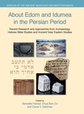 Cover: About Edom and Idumea in the Persian Period - Equinox Publishing Ltd