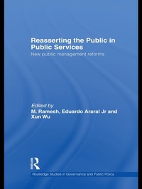 Enlarge image Cover: Reasserting the Public in Public Services - Routledge