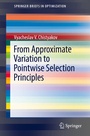 Cover: From Approximate Variation to Pointwise Selection Principles - Springer