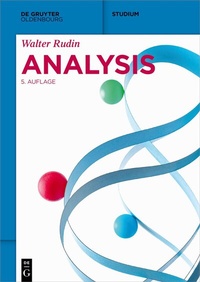 Abbildung von: Analysis - De Gruyter Oldenbourg