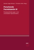 Cover: Forschende Fachdidaktik III - Narr Francke Attempto Verlag