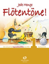 Abbildung von: Jede Menge Flötentöne! 1 (mit Audio-Download) - Editionen Halbig