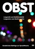 Cover: Linguistik und Multimodalit&auml;t/Linguistics and Multimodality - Universit&auml;tsverlag Rhein-Ruhr