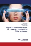 Cover: Elliptical nanohole arrays for tunable chiral visible light emission - LAP Lambert Academic Publishing