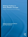 Cover: Making Publics in Early Modern Europe - Routledge