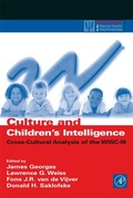 Cover: Culture and Children's Intelligence - Academic Press
