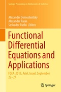 Cover: Functional Differential Equations and Applications - Springer