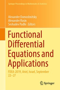 Enlarge image Cover: Functional Differential Equations and Applications - Springer
