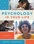 Cover: Psychology in Your Life - W. W. Norton & Company