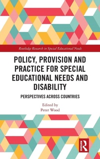 Enlarge image Cover: Policy, Provision and Practice for Special Educational Needs and Disability - Routledge